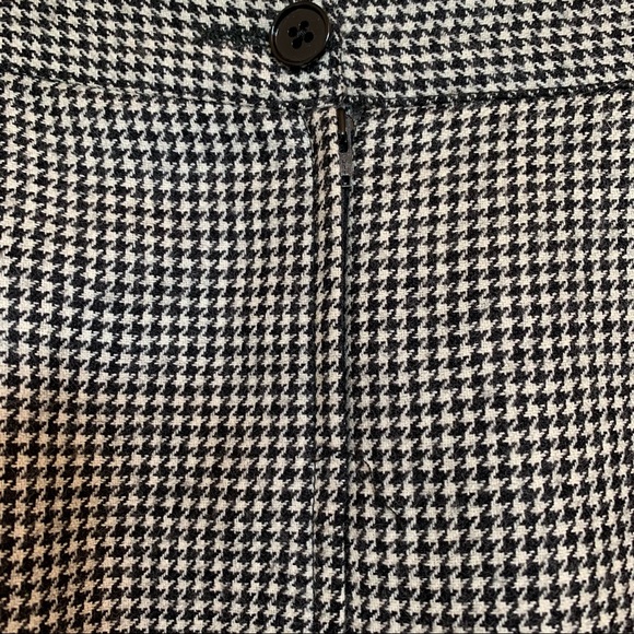 Valentino Miss V Double Breasted Houndstooth Two-Piece Suit Black/White Size 10 - Picture 10 of 16